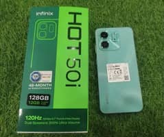 infinix Hot 50i 6+4 Gb Rom 128