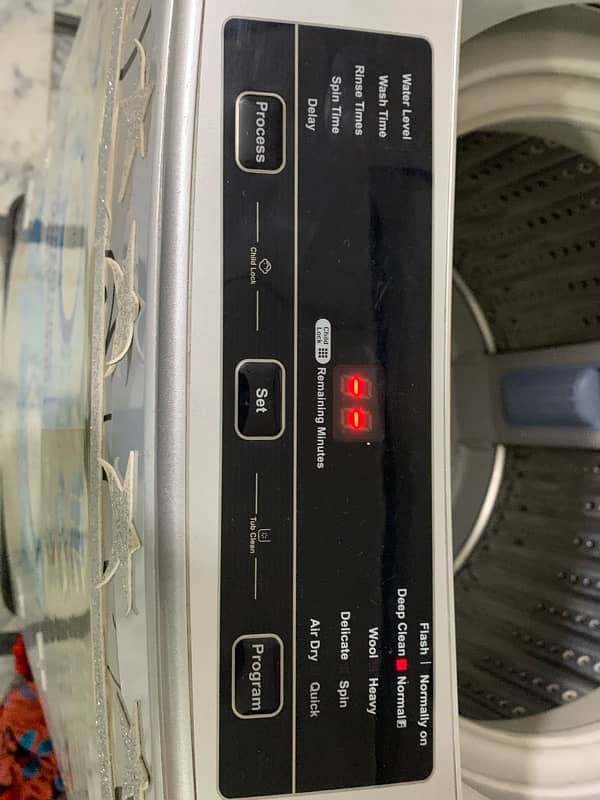 Haier Automatic Washing Machine, Model, HWM 90-1789 3