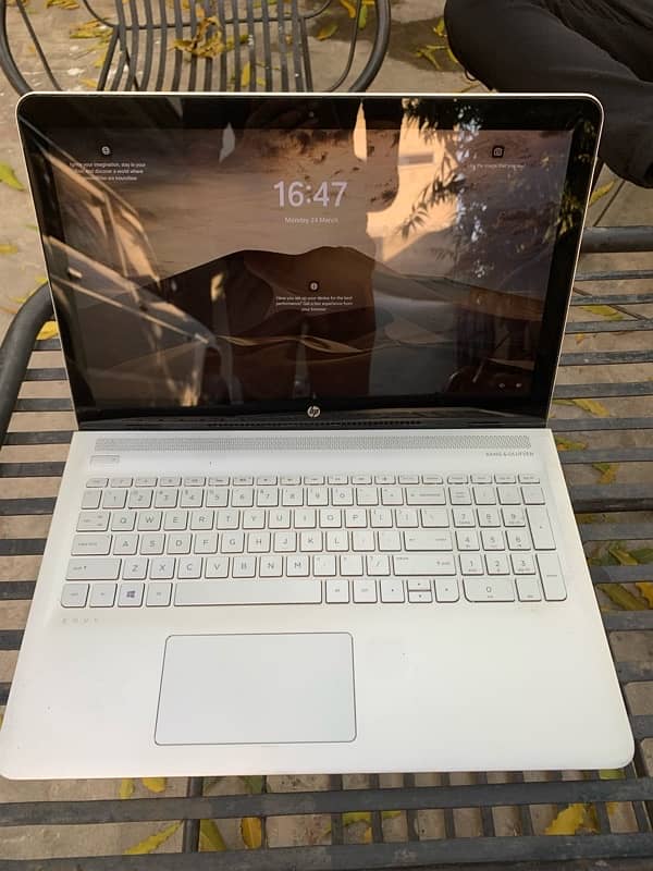 HP envy notebook i7 7th gen touch and type 1
