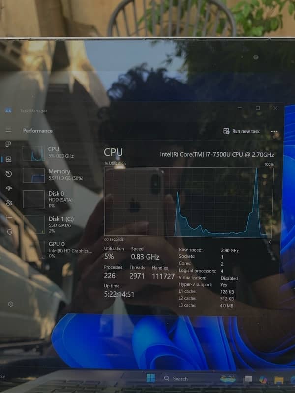 HP envy notebook i7 7th gen touch and type 4