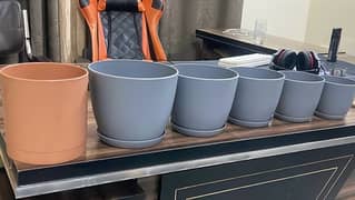 Indoor planter pots set of 05