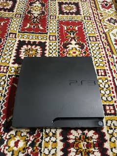 Playstation 3 slim for sale with 2 controllers . . .