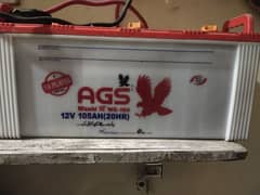 ags orignal 8 month used batteries 2 adad