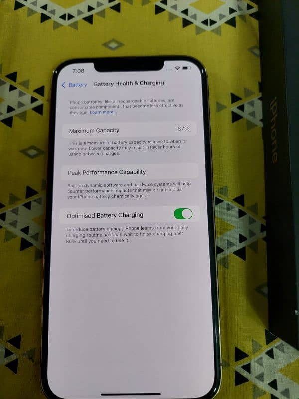 IPhone 12 Pro max PTA Approved Original with Box 2