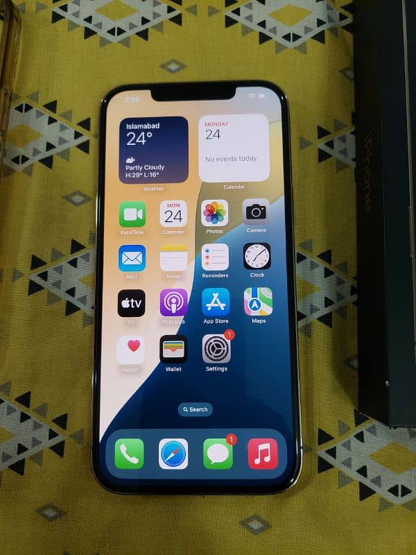 IPhone 12 Pro max PTA Approved Original with Box 3