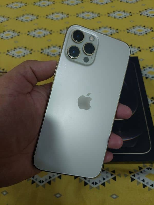 IPhone 12 Pro max PTA Approved Original with Box 4