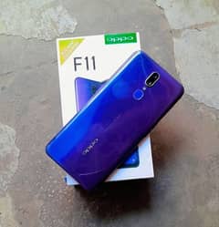 oppo f-11 Mobile 8/ 256 with box and charger