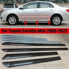 Toyota Corolla 100% Japani Genuine Doors Strips (Golay) Complete Set