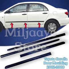 Toyota Corolla 100% Japani Genuine Doors Moulding Strips (Door Pati)