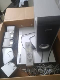 Home Theater System original Samsung 5 speakers + 1 woofer