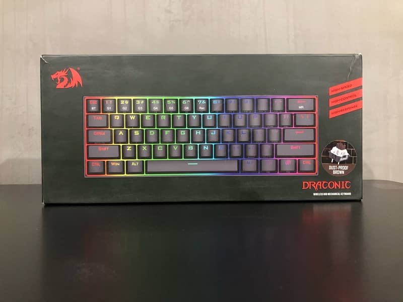 Redragon K530 RGB Wireless Mechanical Keyboard – Box Packed | Full Ac 6