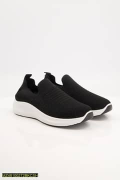 Black camel slip on Skecher shoes -(8512) Black