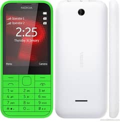 Nokia 225  full ok  dual sim  card