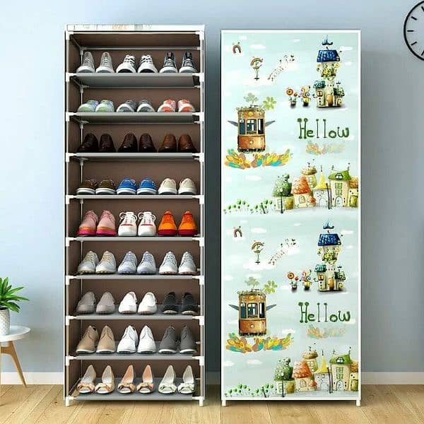 Shoe Rack printed cover  ( what's app 0328-2609082 ) 0