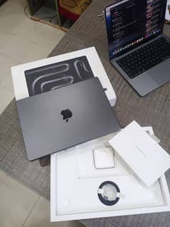 MACBOOK PRO M4 2024 14 INCH FULL BOX OPEN 16GB RAM 512GB SSD 3 CYCLE