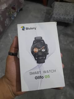 10/9 smart watch with 3 straps company blue lorry