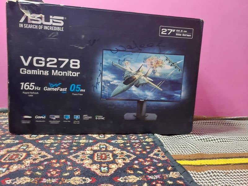 ASUS VG278QR 27", Full HD, 0.5ms* 165Hz gaming Monitor 7