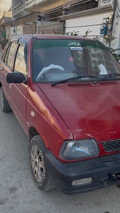 Mehran car Red