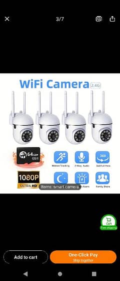 Wifi camera 1080P full HD