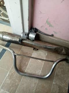 70 Silence or handle with honda assembly