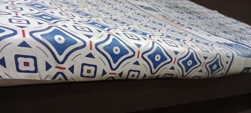 Double bed, Diamond double foam, and Mirror Table for sale 1