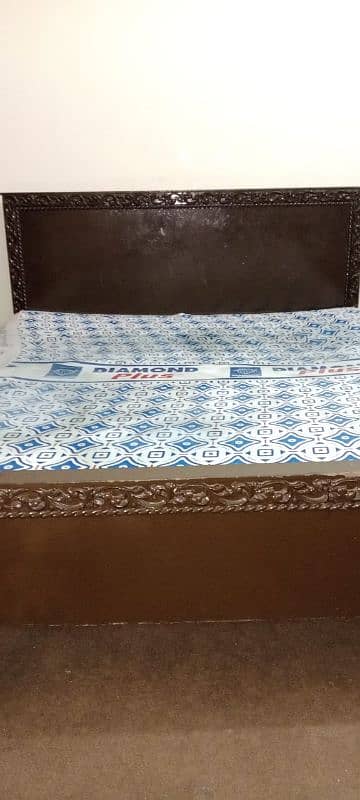 Double bed, Diamond double foam, and Mirror Table for sale 5