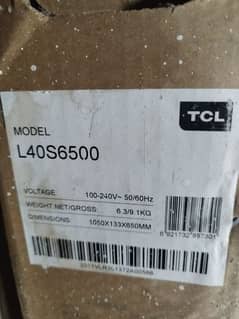 TCL LED 40 INCH