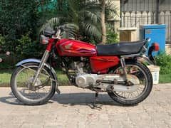 Honda 125 2018 model 2020 registered