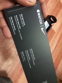 Apple watch series 6 nike edition  only box open not used