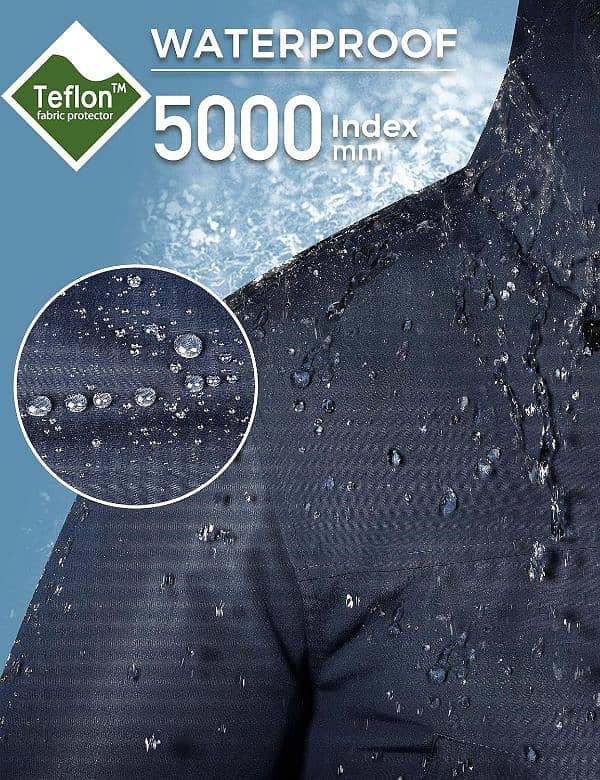 Men's Winter Warm Coat (CHIN·MOON) Windproof Puffer Jacket with Hood 5