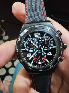 Swatch V8, swiss quartz chronograph watch