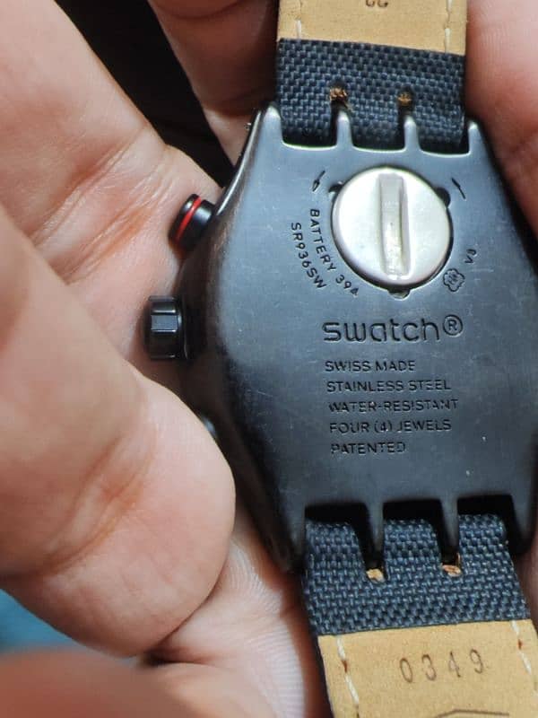 Swatch V8, swiss quartz chronograph watch 2