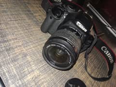 Canon 600D 18 55 MM autofocus lense