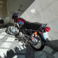 Honada CG-125 Red Colour