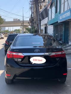 Toyota Corolla Altis 2017