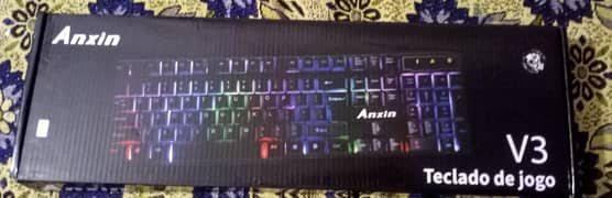 ANXIN GAMINH KEYBOARD WITH RGB LIGHTS ( Contact whatsap | 03299405161)