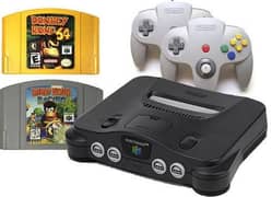 Nintendo 64 console plus donkey Kong 64, I want to buy (read AD!)