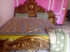 pure chanoti wooden bed set