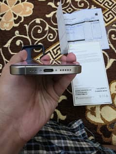 Iphone 15Pro Natural Titanium 256 GB