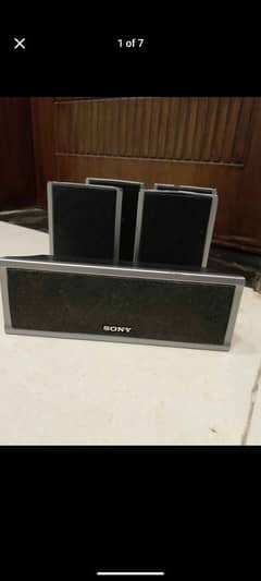 5pcs surround speakers original Sony