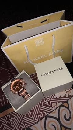 MK branded watch