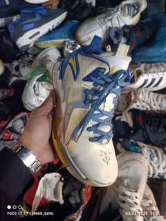 original Anta Klay Thompson 2'White Blue Yellow'