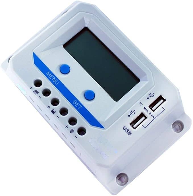 Solar Charge Controller 30A 12V/24V Solar Panel PWM Charge Controller 1