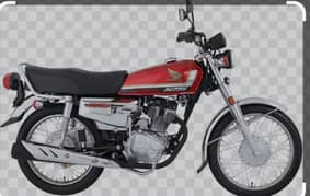 honda CG 125 modal 2020 good condition one hand used