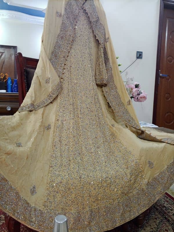 AS NEW BRIDAL DESIGNER MAXI ,Front Back Embroidered, Price Negotiable 13