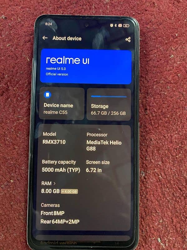 Realme C55 NonPta approve condition 10 by 10 2