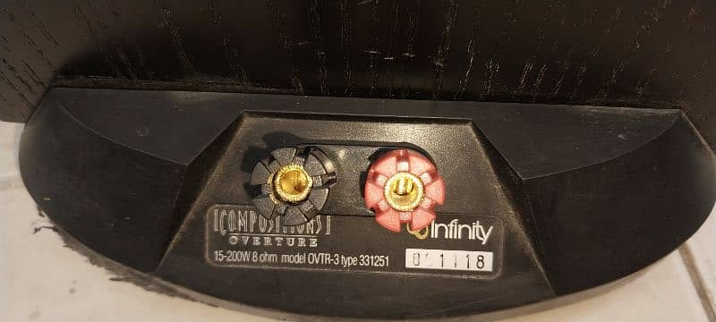 INFINITY AVTR-3 LIKE JBL BOSE KLIPSCH DENON MARANTZ ONKYO KEF INTEGRA 5