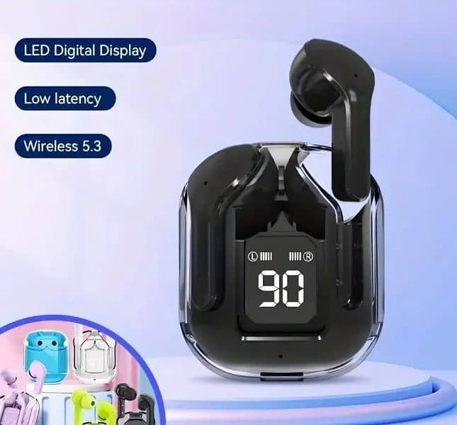 Airpods with Microphone LED Display 0