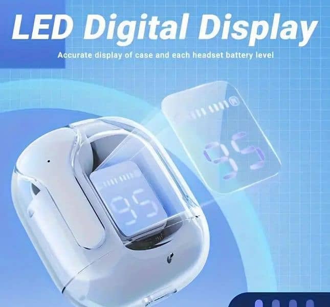 Airpods with Microphone LED Display 2