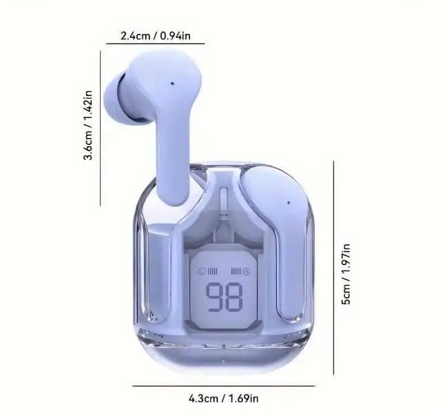Airpods with Microphone LED Display 4